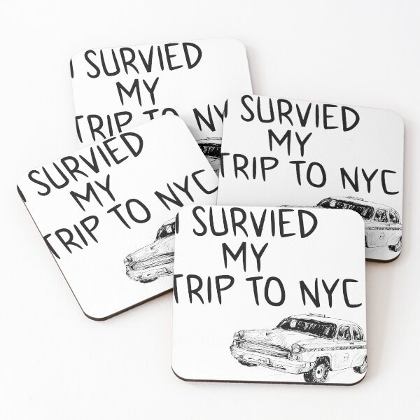 Item preview, i survived my trip to nyc designed and sold by CoolButFunny.
