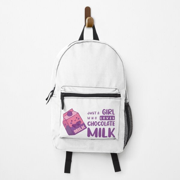 Item preview, Just A Girl Who Loves Chocolate Milk designed and sold by ArteSilenziosa.