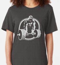 Gorilla Lifting Fitness Gym Tee Slim Fit T-Shirt