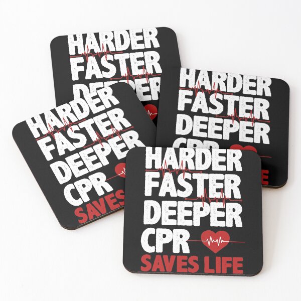 Item preview, Harder Faster Deeper CPR Saves Lives CPR Saves Life designed and sold by GoZayaan.