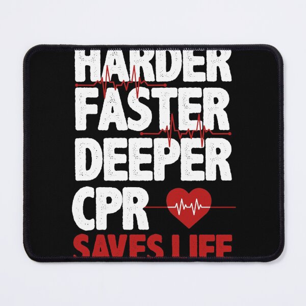 Item preview, Harder Faster Deeper CPR Saves Lives CPR Saves Life designed and sold by GoZayaan.