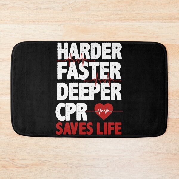 Item preview, Harder Faster Deeper CPR Saves Lives CPR Saves Life designed and sold by GoZayaan.