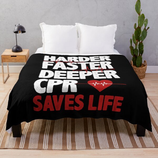 Item preview, Harder Faster Deeper CPR Saves Lives CPR Saves Life designed and sold by GoZayaan.