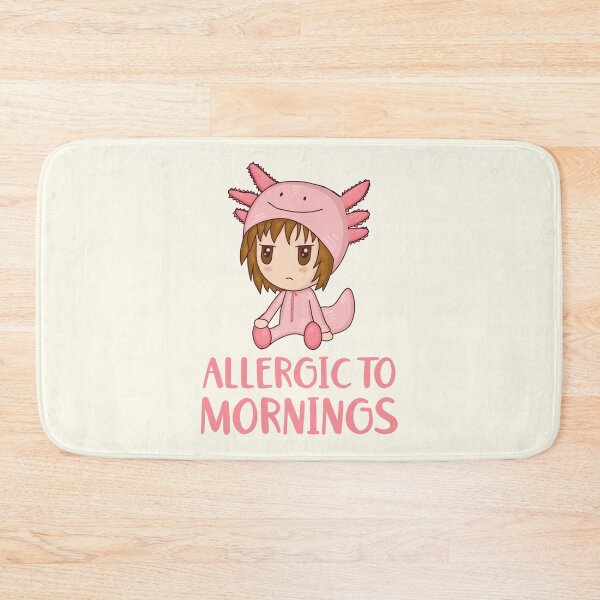 Item preview, Allergic to Mornings Cute Chibi Axolotl Costume designed and sold by GrimButterfly.
