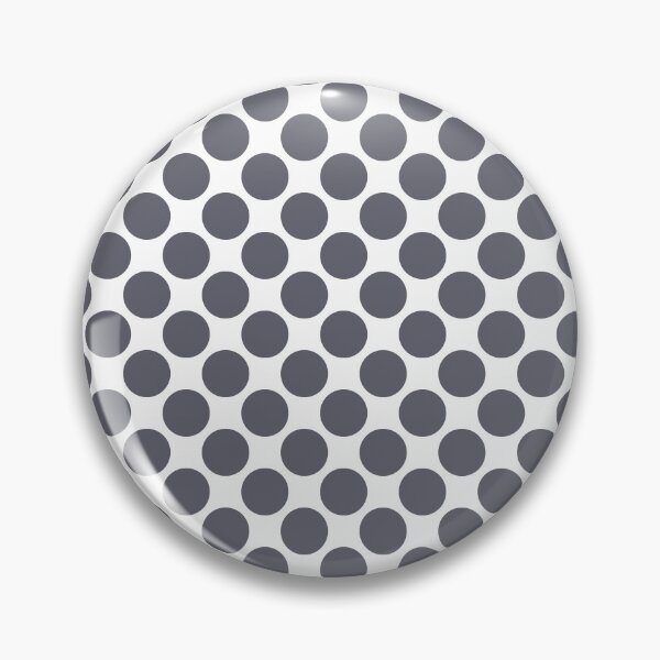 Item preview, Gray and White Uniform Large Polka Dot Pattern - Diamond Vogel 2022 Popular Color Blackwater 1320 designed and sold by ColorOfTheYears.