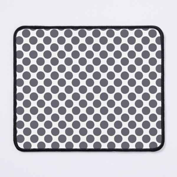 Item preview, Gray and White Uniform Large Polka Dot Pattern - Diamond Vogel 2022 Popular Color Blackwater 1320 designed and sold by ColorOfTheYears.