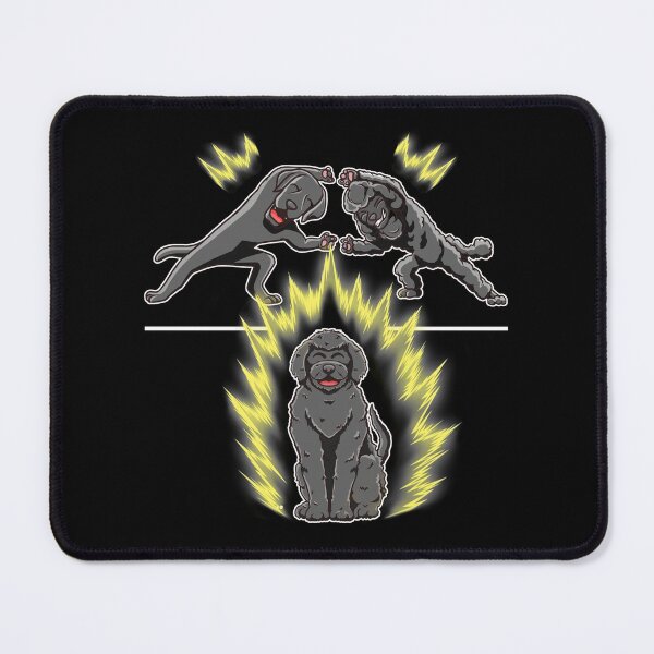 Item preview, Black Labradoodle Dance designed and sold by More Cute Dogs.