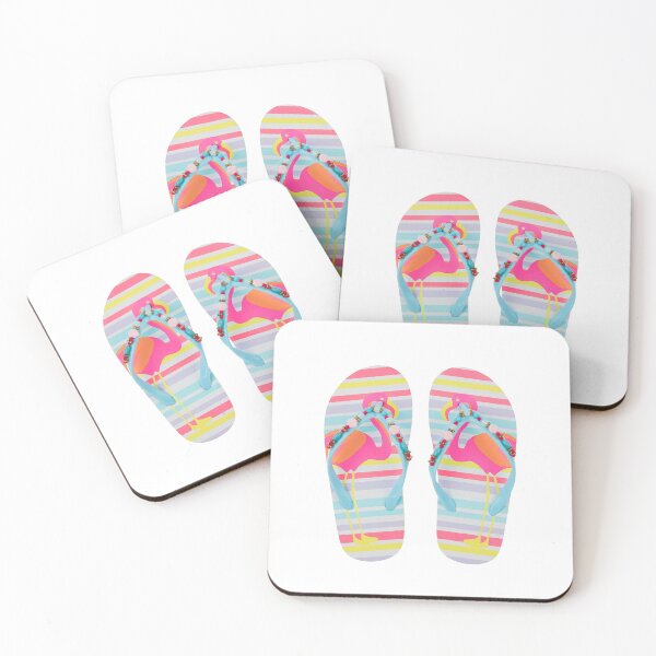 Item preview, Flamingo Flip Flops designed and sold by SandraWidner.