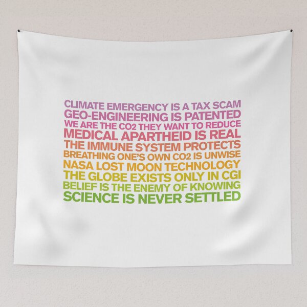 Item preview, SCIENCE IS NEVER SETTLED designed and sold by axelle1410.