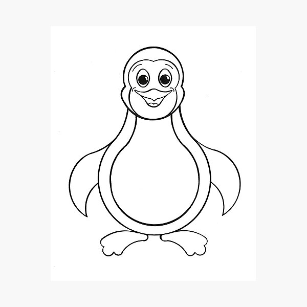 Item preview,  Color Your Own Penguin designed and sold by GrandpaH.
