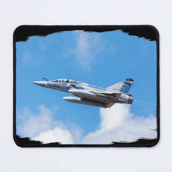 Item preview, Dassault Mirage 2000B taking off (brushed border) designed and sold by Jukka Heilimo.
