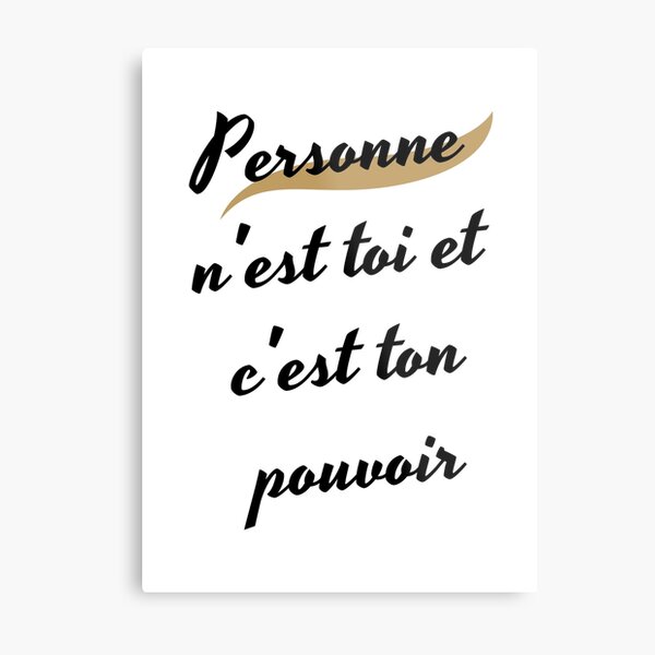 Citation De Motivation Wall Art Redbubble