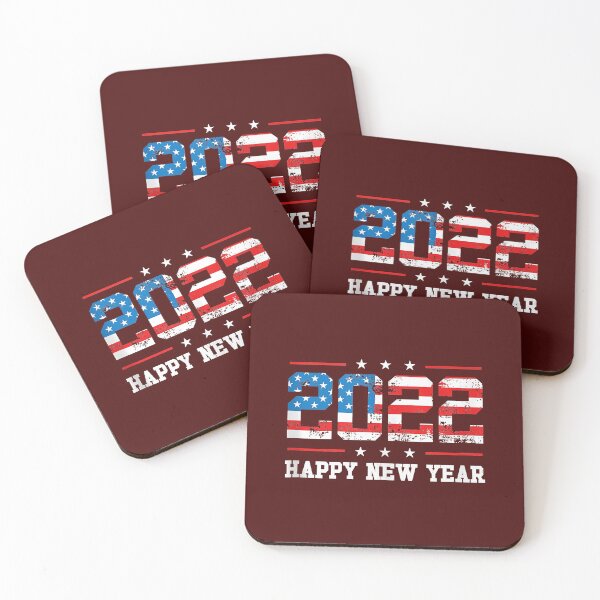 Item preview, 2022 Happy New Year American Flag Patriotic New Year's Party designed and sold by Christmas222.