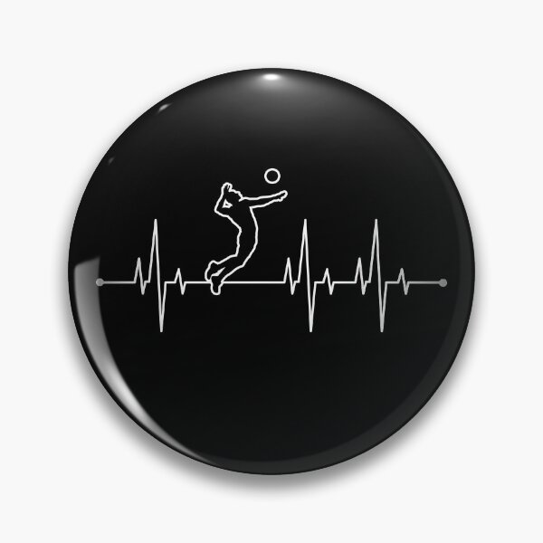Item preview, Volleyball Spike Player Heartbeat  designed and sold by goodspy.