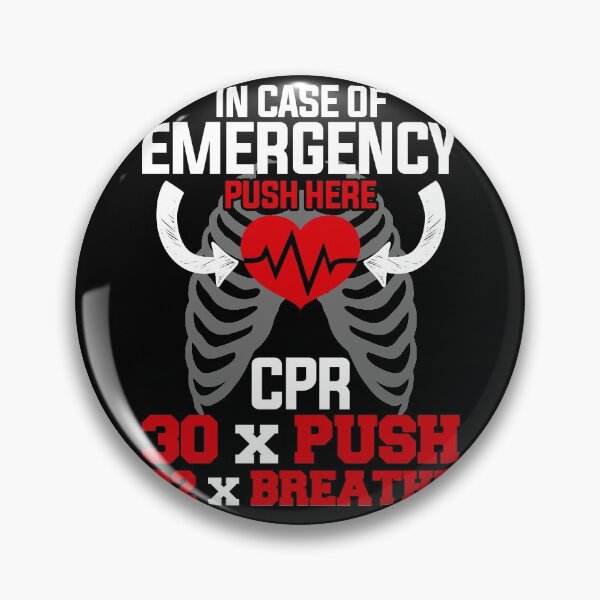 Item preview, In Case Of Emergency Push Here designed and sold by GoZayaan.