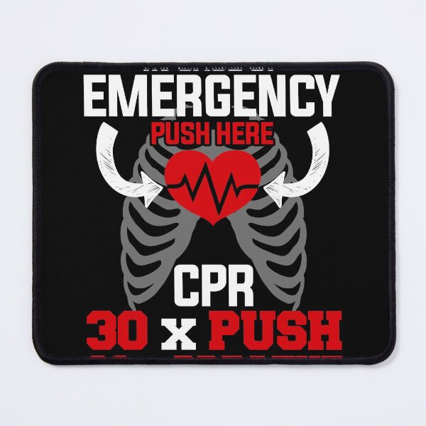 Item preview, In Case Of Emergency Push Here designed and sold by GoZayaan.
