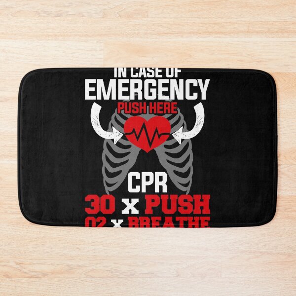 Item preview, In Case Of Emergency Push Here designed and sold by GoZayaan.