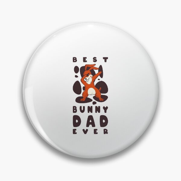 Item preview, Best Bunny Dad Ever designed and sold by ArteSilenziosa.