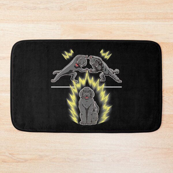 Item preview, Black Labradoodle Dance designed and sold by More Cute Dogs.