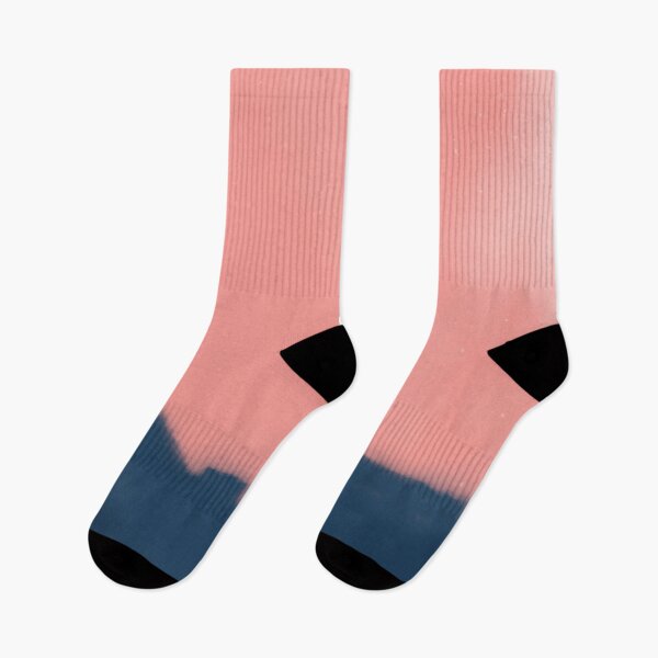 Item preview, Abstract Painting in Midnight Blue and Coral Pink designed and sold by kasamor.