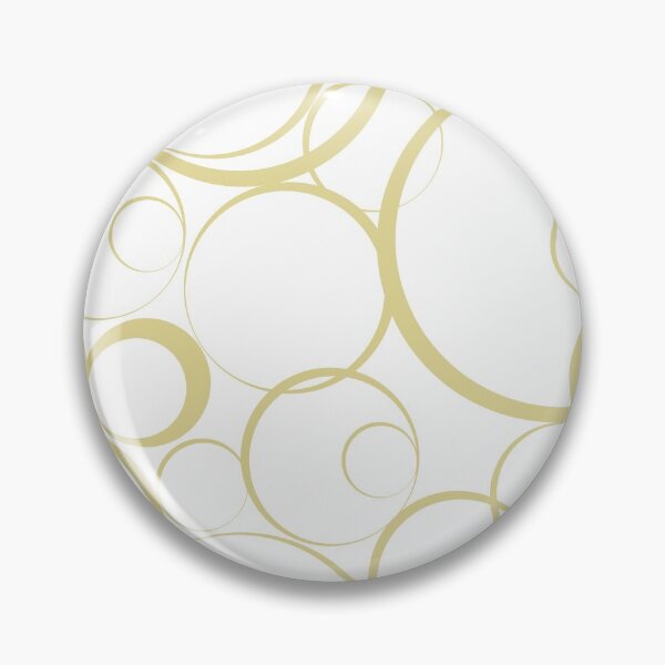 Item preview, Yellow and White Funky Ring - Circle Pattern - Diamond Vogel 2022 Popular Color Fire Dance 0799 designed and sold by ColorOfTheYears.