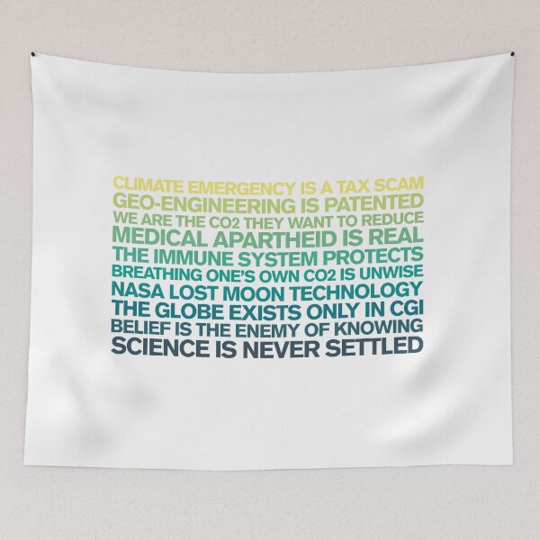 Item preview, SCIENCE IS NEVER SETTLED designed and sold by axelle1410.