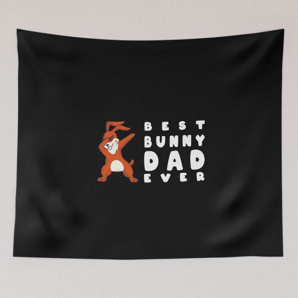 Item preview, Best Bunny Dad Ever designed and sold by ArteSilenziosa.