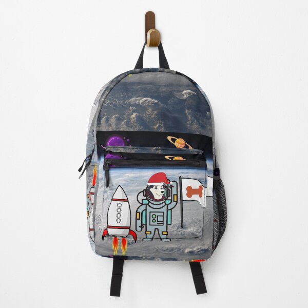 Item preview, Dog in Space wearing Red Cap designed and sold by Sarnga2.