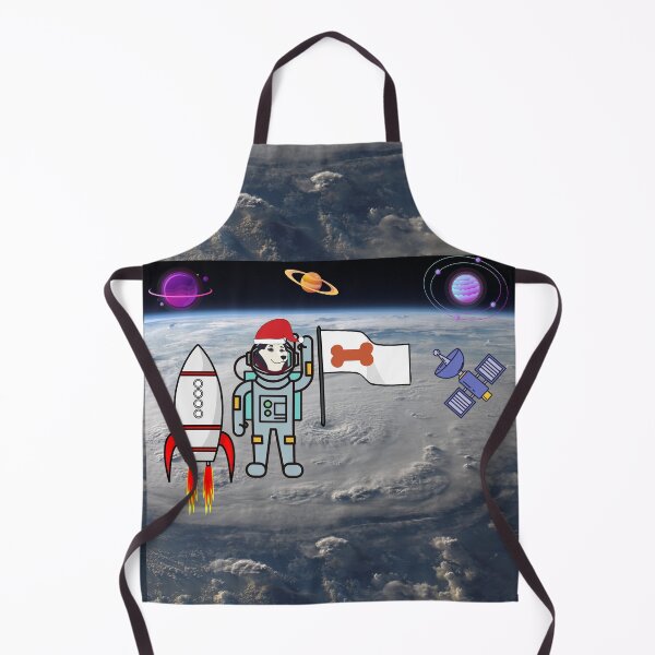 Item preview, Dog in Space wearing Red Cap designed and sold by Sarnga2.