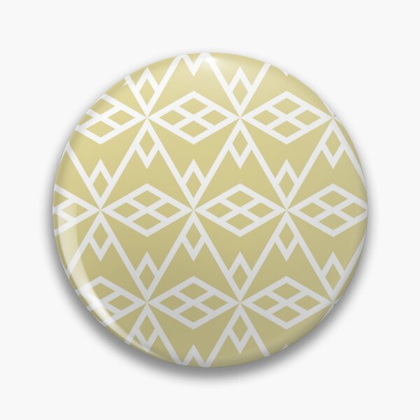 Artikelvorschau, Yellow and White Geometric Diamond Shape Pattern - Diamond Vogel 2022 Popular Color Fire Dance 0799 entworfen und verkauft von ColorOfTheYears.