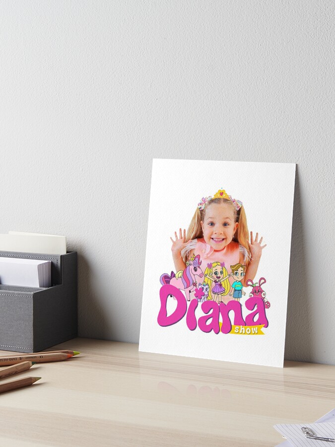 Lámina artística for Sale con la obra «¿Lindo el show de Diana para niños?  diana y roma» de ducany