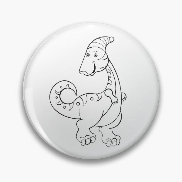 Item preview,  Color Your Own Parasaurolophus designed and sold by GrandpaH.