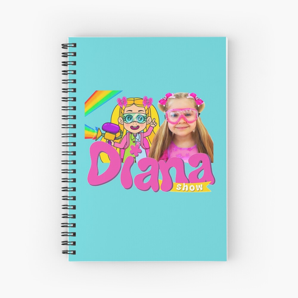 Cute The Kids Diana Show? Diana and Roma Spiral Notebook for Sale by  ducany