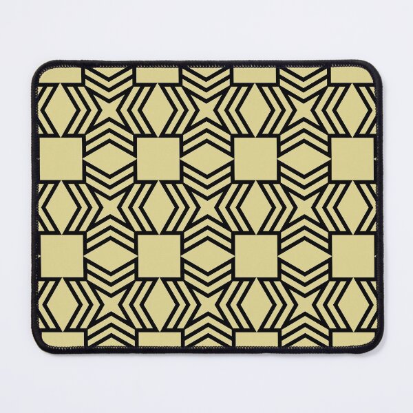 Artikelvorschau, Black and Yellow Star Square Shape Tile Pattern - Diamond Vogel 2022 Popular Color Fire Dance 0799 entworfen und verkauft von ColorOfTheYears.