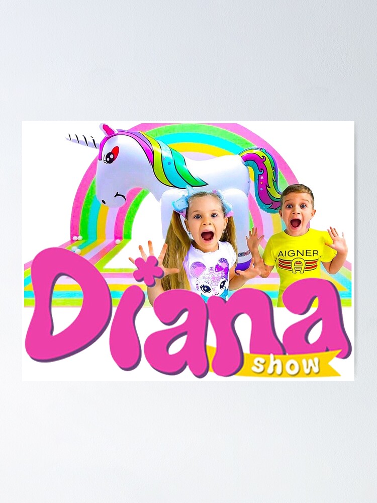 Póster for Sale con la obra «¿Lindo el show de Diana para niños? diana y  roma» de ducany
