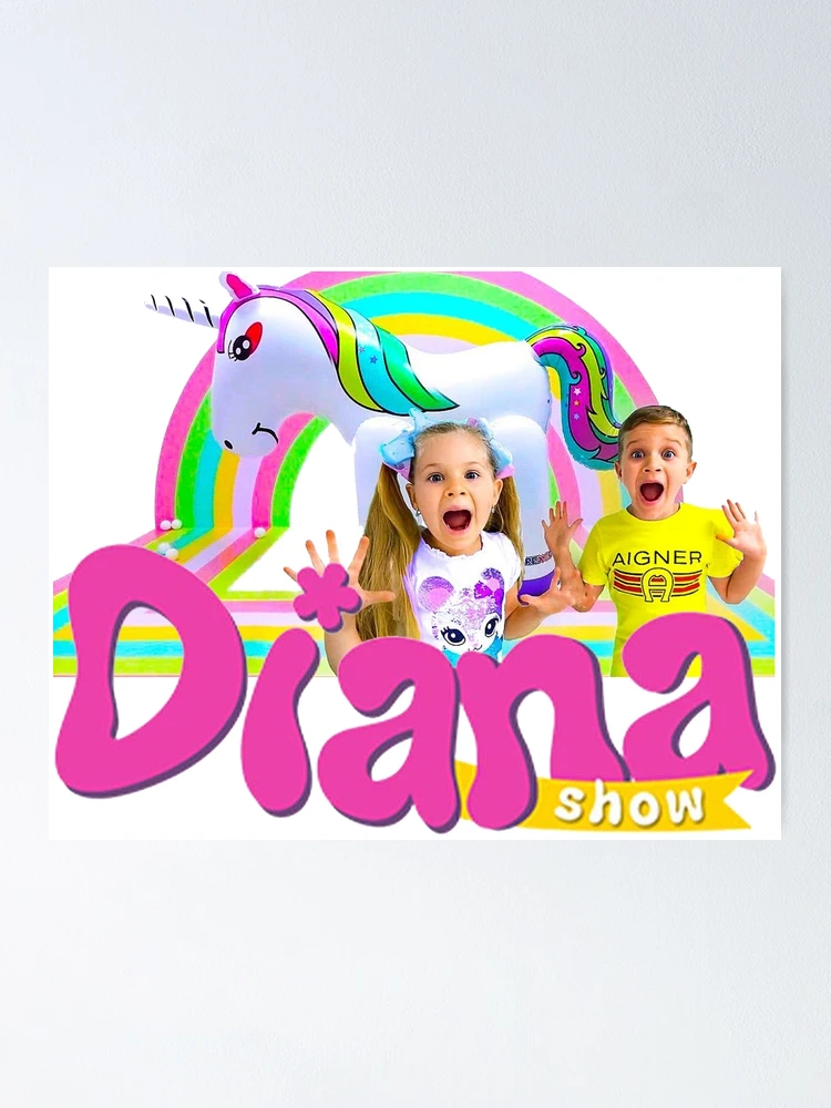 Póster for Sale con la obra «El show de Diana para niños, Diana