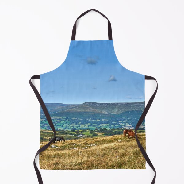 Item preview, Wild Horses grazing on the Brecon Beacons designed and sold by VnGphoto.