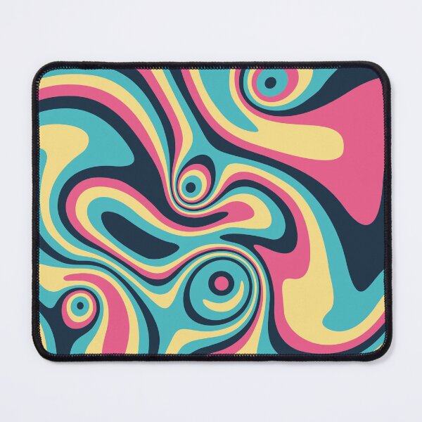 Item preview, Blue, yellow and pink marble designed and sold by Captain Chromatic.