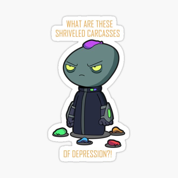 Lord Commander - Final Space Sticker