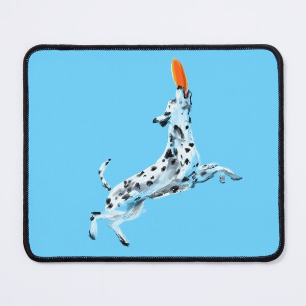 Item preview, Dalmatian Frisbee Jump! designed and sold by Ryan Biddle.