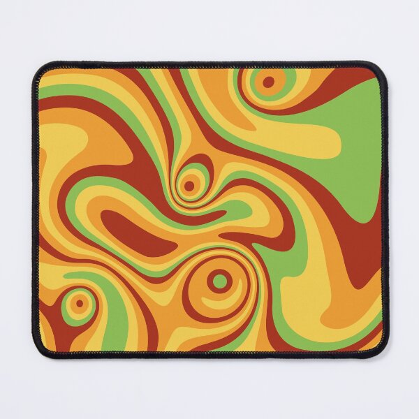 Item preview, Orange, yellow and green marble designed and sold by Captain Chromatic.