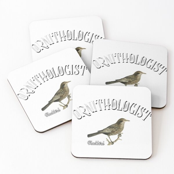 Item preview, Ornithologist Bird Science Blackbird designed and sold by roseglasses.