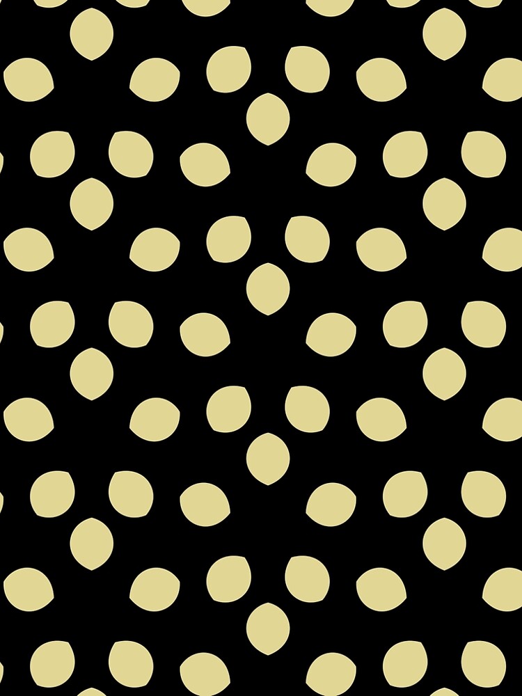 Thumbnail 5 von 5, A-Linien Kleid, Black and Yellow Minimal Shape Ornamental Pattern - Diamond Vogel 2022 Popular Color Fire Dance 0799 designt und verkauft von ColorOfTheYears.