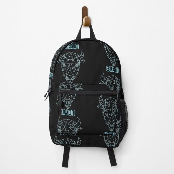 Item preview, geometric bison designed and sold by capotees.