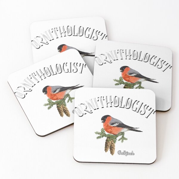 Item preview, Ornithologist Bird Science Bullfinch designed and sold by roseglasses.