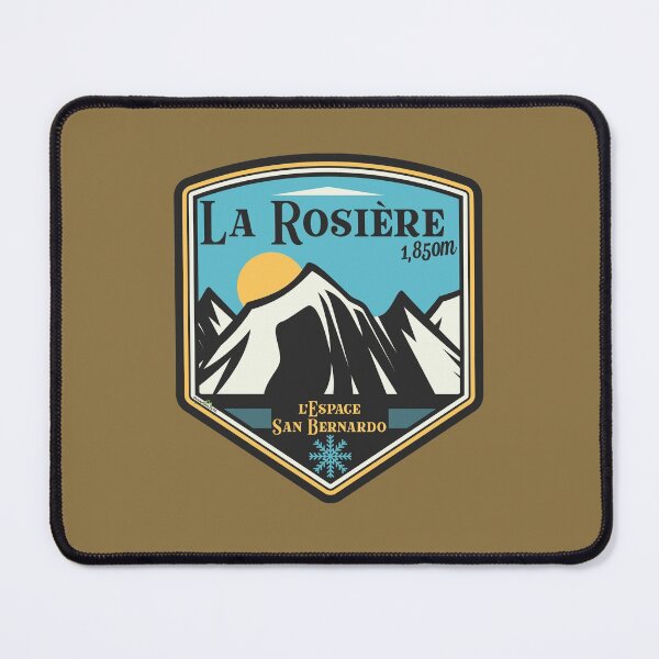 Item preview, La Rosiere Ski France Skiing Alps Sticker T-Shirt 02 designed and sold by OuterShellUK.
