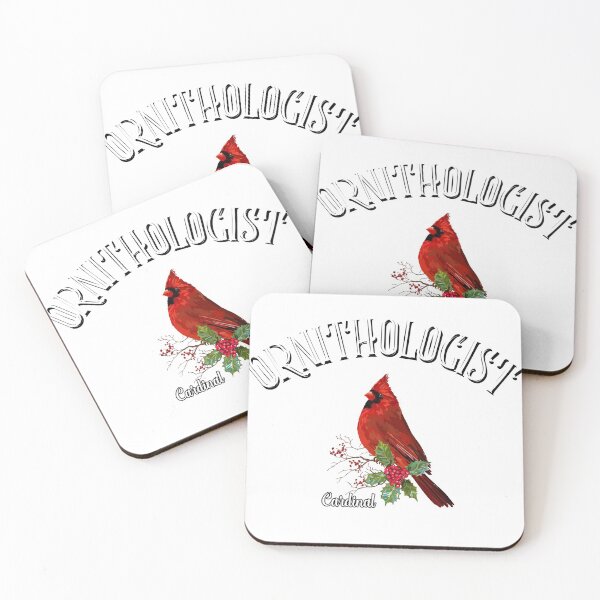 Item preview, Ornithologist Bird Science cardinal designed and sold by roseglasses.