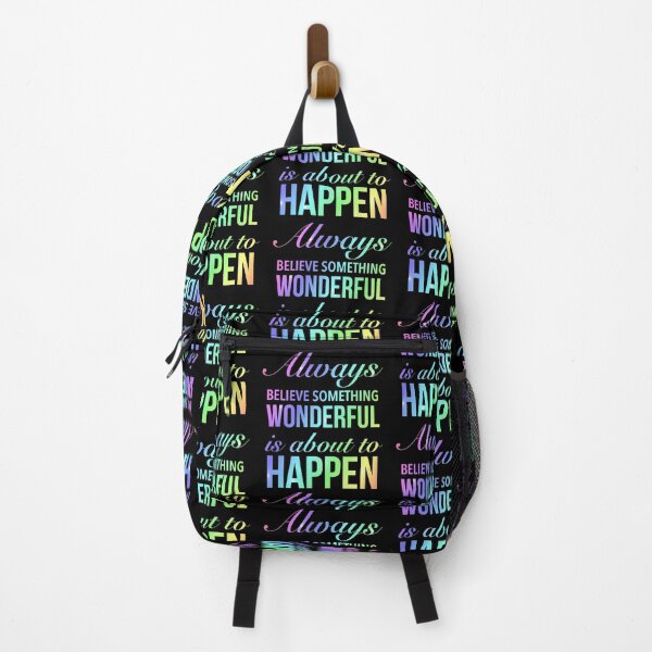 Item preview, Always Believe Something Wonderful Is About To Happen - The Meaningful Positive Quotes designed and sold by Delandor.