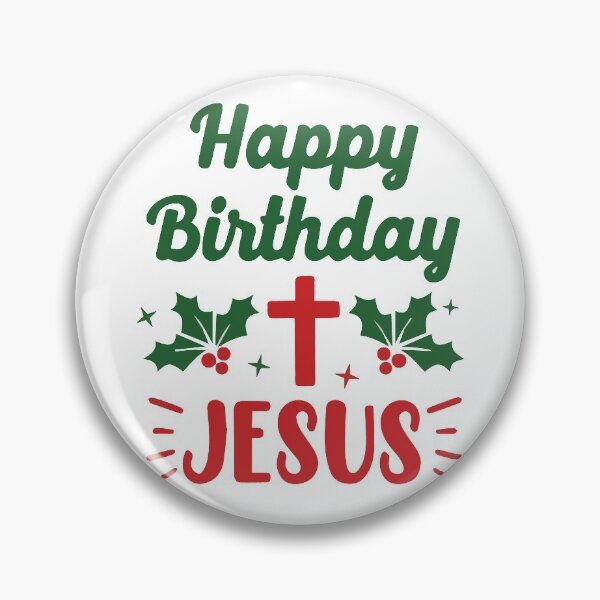 Item preview, Happy Birthday Jesus, Christian Merry Christmas designed and sold by Adam Alomari.