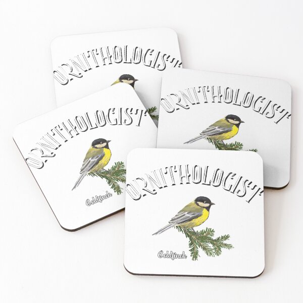 Item preview, Ornithologist Bird Science Goldfinch designed and sold by roseglasses.